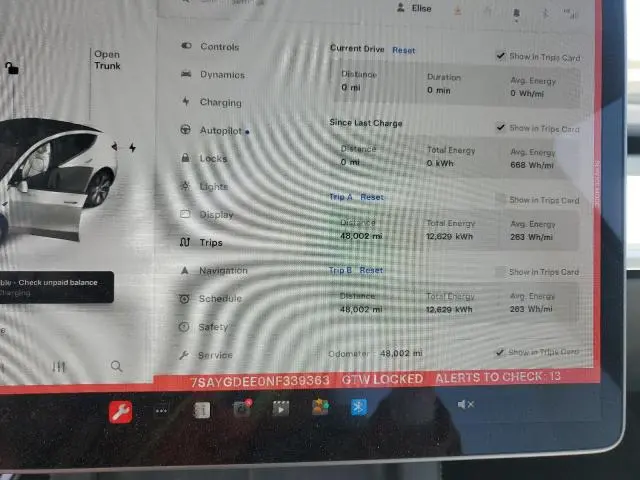 2022 TESLA MODEL Y 