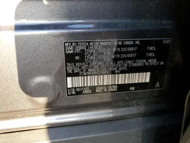2023 TOYOTA RAV4 XLE