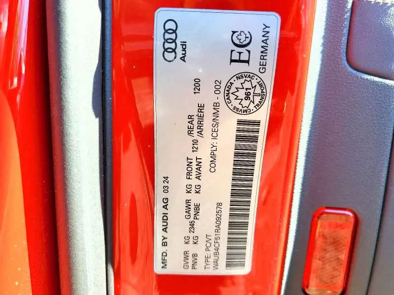 2024 AUDI S5 PRESTIGE  