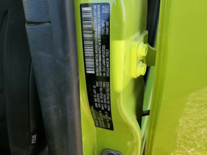 2017 JEEP RENEGADE LATITUDE  