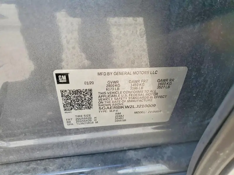 2020 BUICK ENCLAVE ESSENCE  