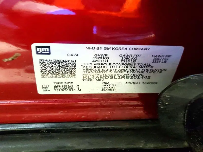 2024 BUICK ENCORE GX SPORT TOURING  