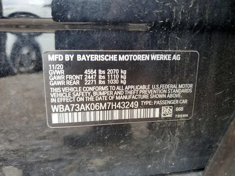 2021 BMW 228XI   