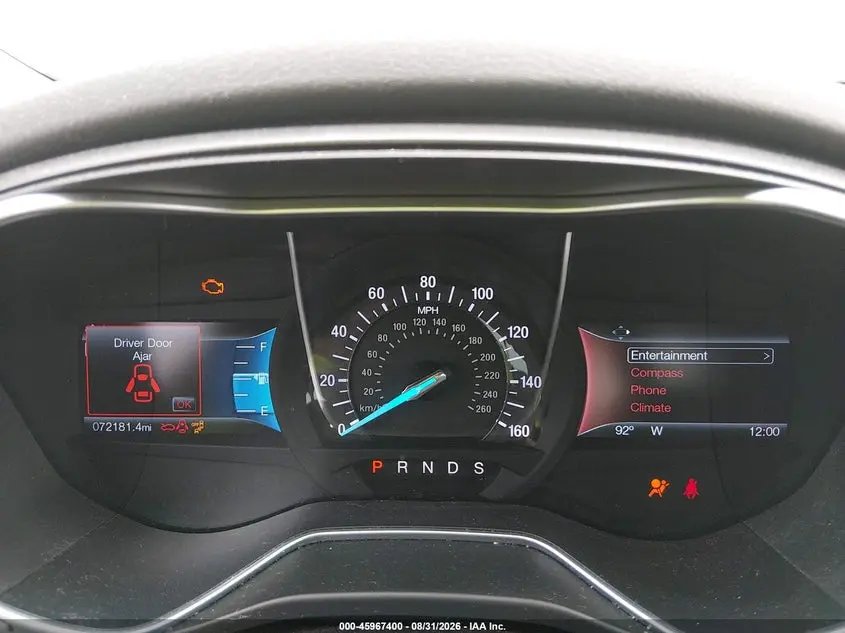 2015 FORD FUSION TITANIUM