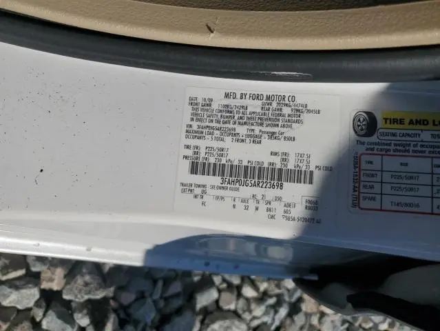 2010 FORD FUSION SEL  
