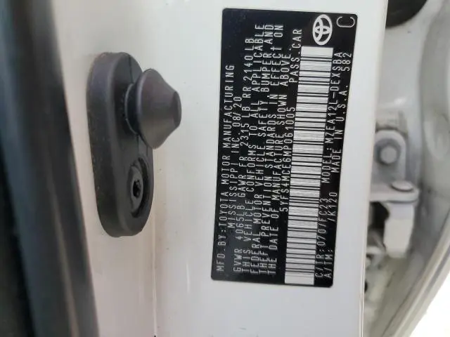 2021 TOYOTA COROLLA SE