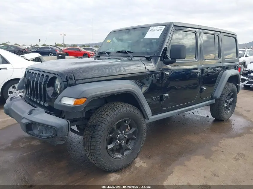 2020 JEEP WRANGLER UNLIMITED WILLYS 4X4