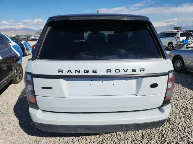 2016 LAND ROVER RANGE ROVER SUPERCHARGED  