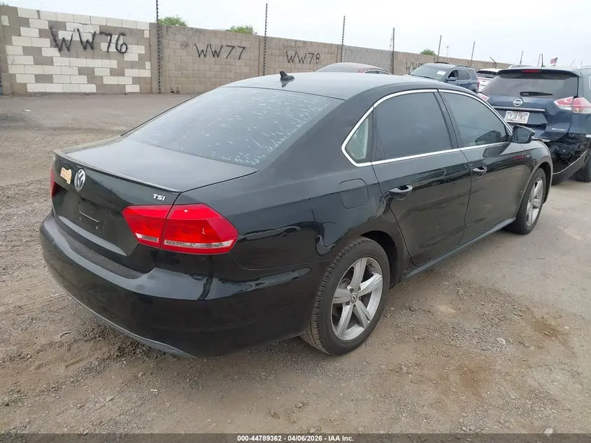 2015 VOLKSWAGEN PASSAT 1.8T LIMITED EDITION