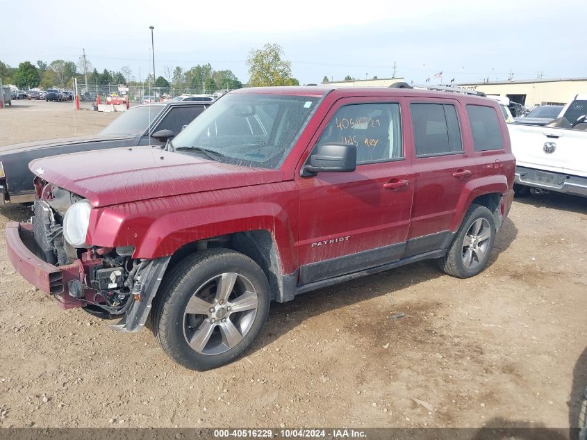 2016 JEEP PATRIOT HIGH ALTITUDE EDITION