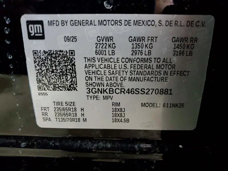 2025 CHEVROLET BLAZER 2LT  