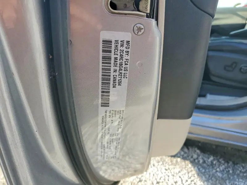 2020 CHRYSLER PACIFICA TOURING L  