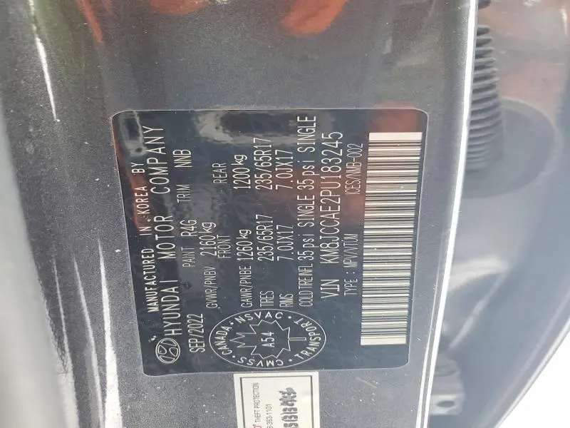 2023 HYUNDAI TUCSON SEL  