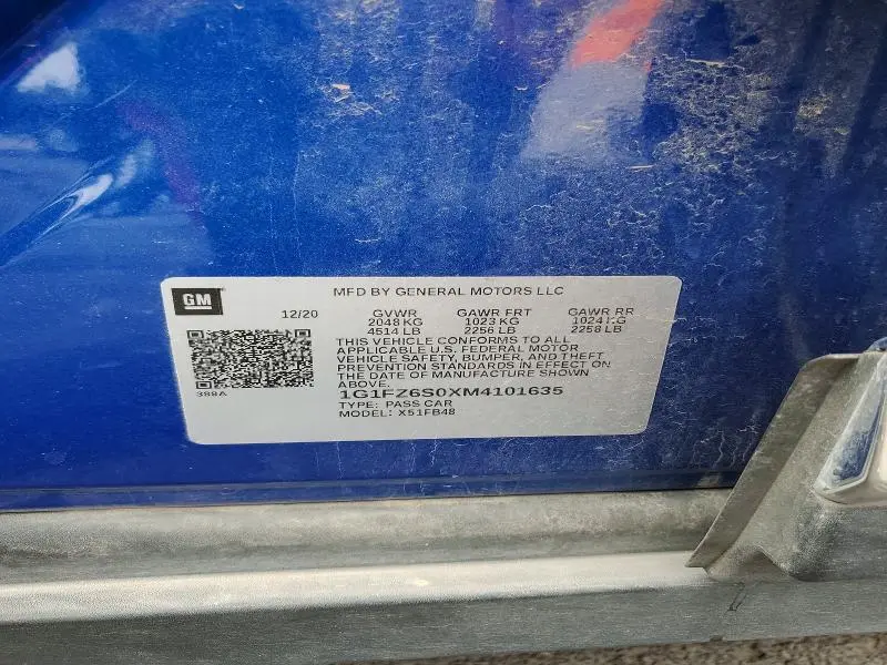 2021 CHEVROLET BOLT EV PREMIER  