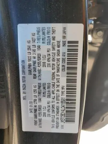 2020 MAZDA CX-9 GRAND TOURING  