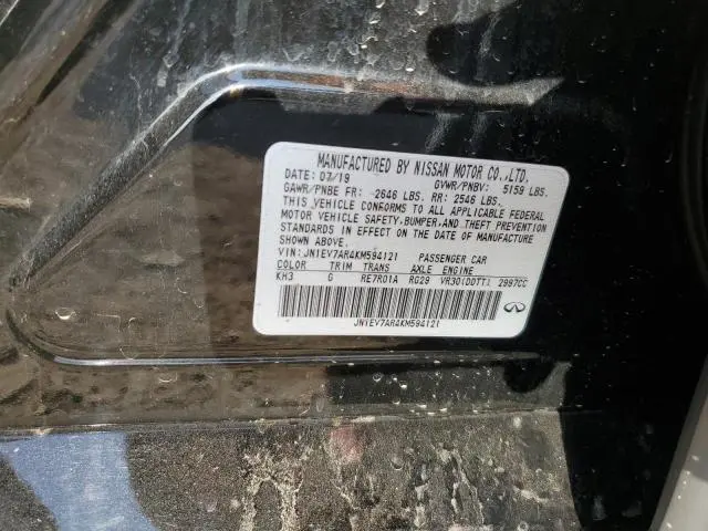 2019 INFINITI Q50 LUXE  