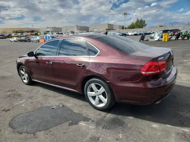 2013 VOLKSWAGEN PASSAT SE  