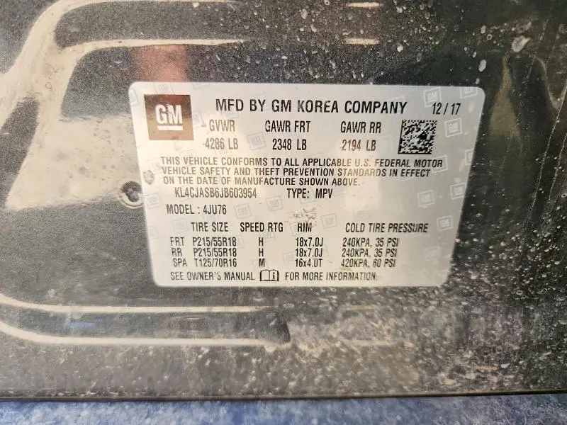 2018 BUICK ENCORE PREFERRED  