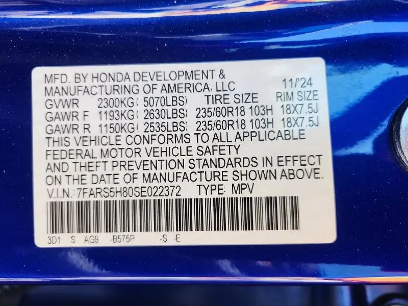 2025 HONDA CR-V SPORT-L  