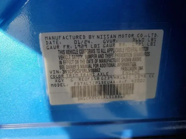 2024 NISSAN KICKS SV  