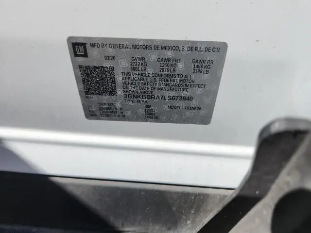 2020 CHEVROLET BLAZER 1LT  