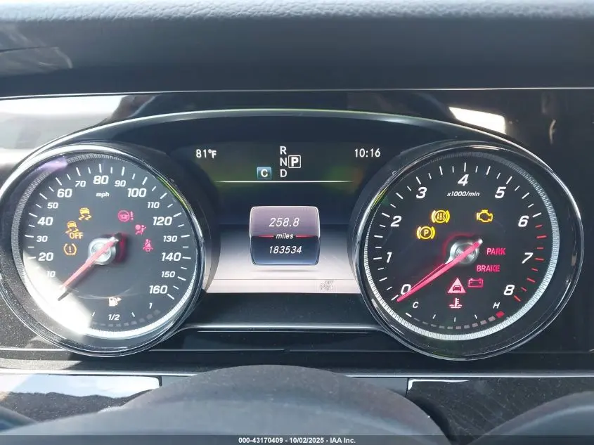 2017 MERCEDES-BENZ E 300  