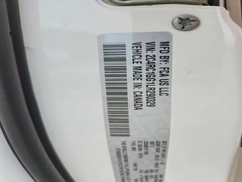 2020 CHRYSLER PACIFICA LIMITED  