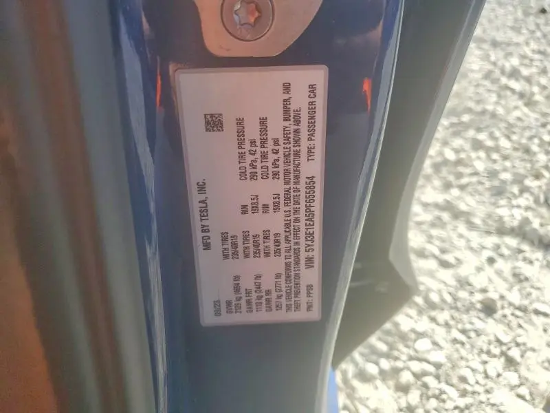 2023 TESLA MODEL 3   