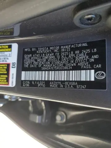 2024 LEXUS ES 300H BASE  