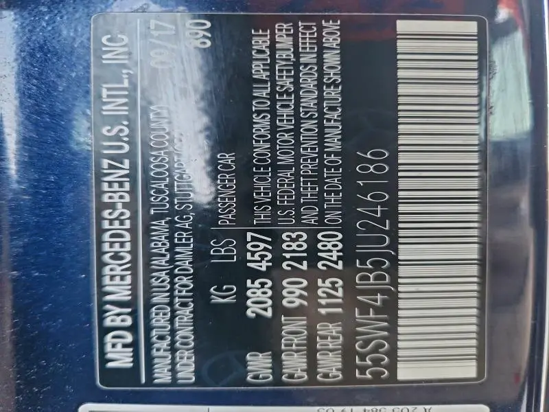 2018 MERCEDES-BENZ C 300  