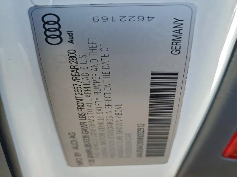 2021 AUDI A6 PREMIUM PLUS  