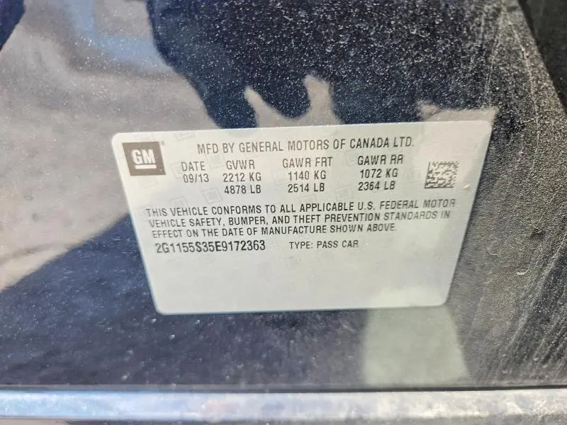 2014 CHEVROLET IMPALA LTZ  