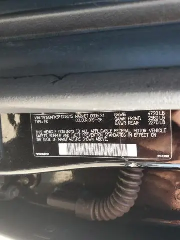 2015 VOLVO S60 PREMIER  