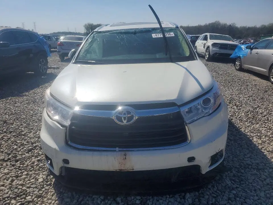 2015 TOYOTA HIGHLANDER XLE  