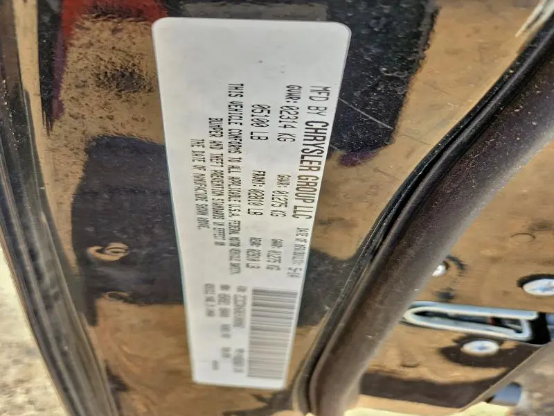 2014 DODGE CHARGER SXT  