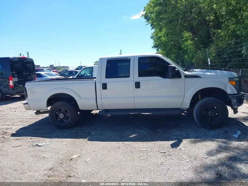 2012 FORD SUPER DUTY F-250 SRW XLT