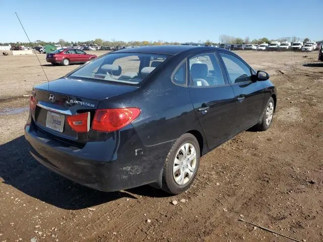 2010 HYUNDAI ELANTRA BLUE  
