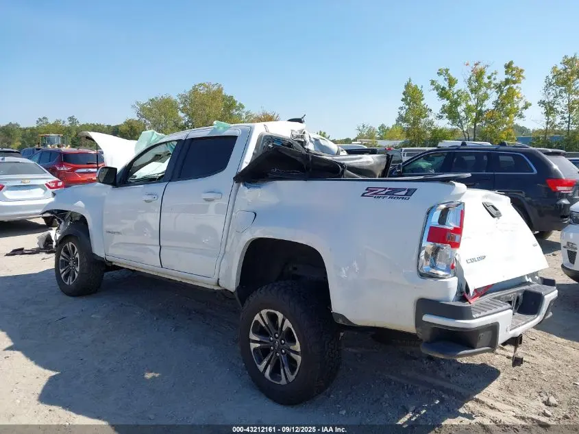 2021 CHEVROLET COLORADO 4WD  SHORT BOX Z71