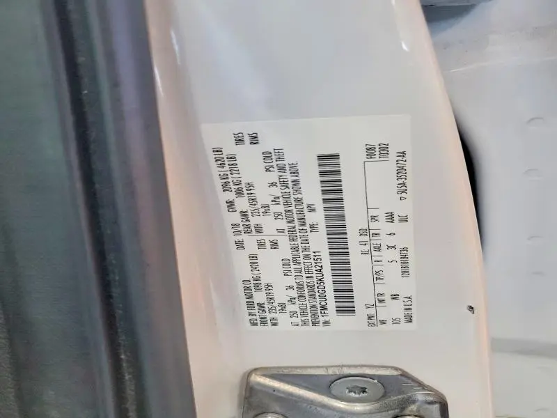 2019 FORD ESCAPE SE  