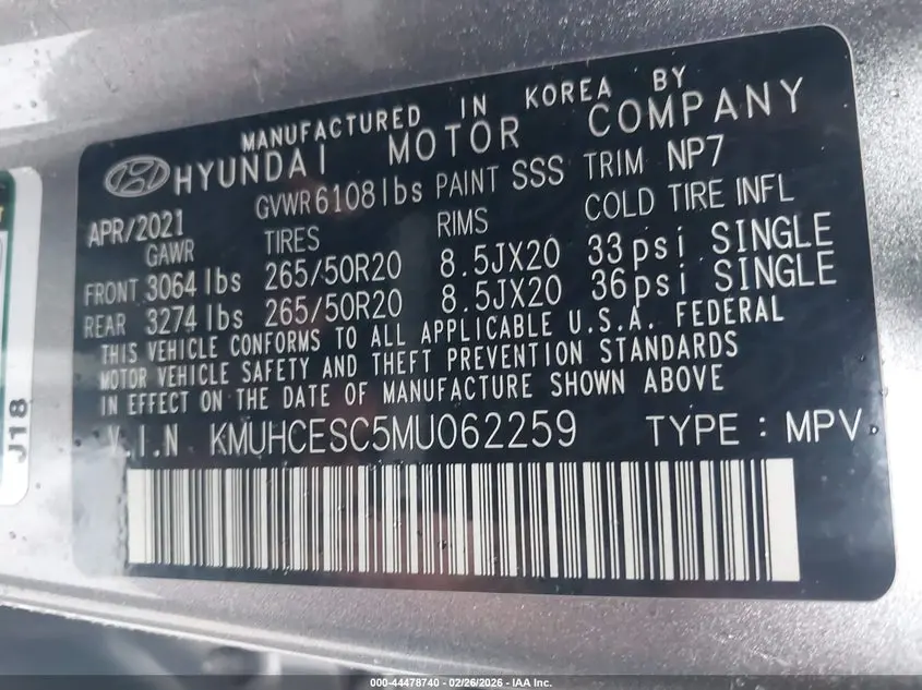2021 GENESIS GV80 3.5T AWD