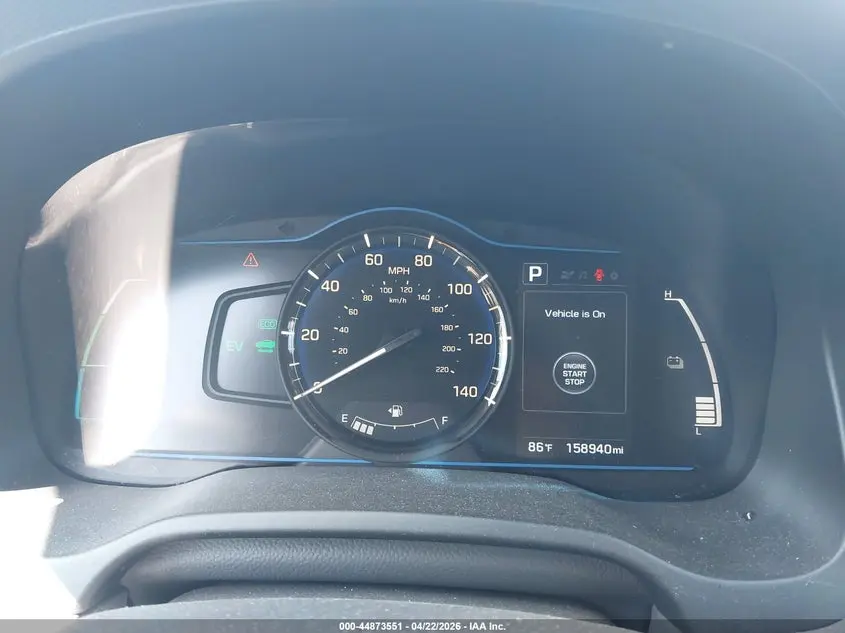 2017 HYUNDAI IONIQ HYBRID BLUE