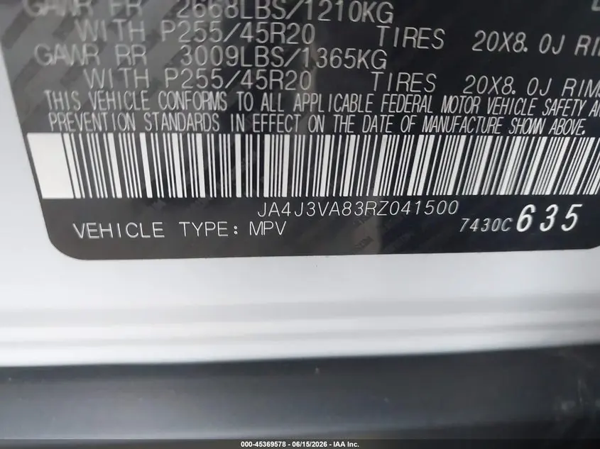 2024 MITSUBISHI OUTLANDER SE 2.5 2WD