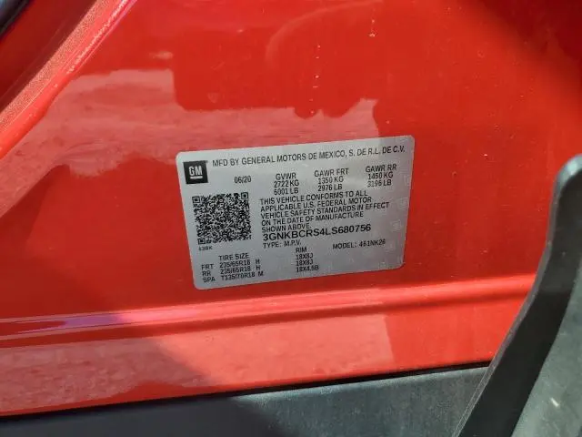 2020 CHEVROLET BLAZER 2LT  