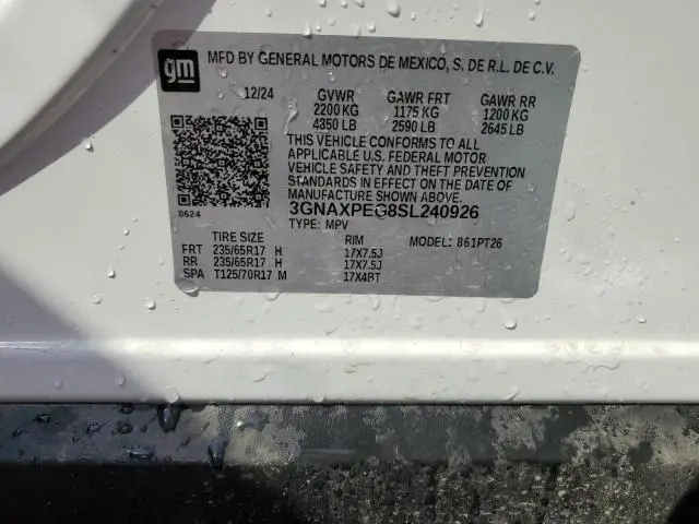 2025 CHEVROLET EQUINOX LT  