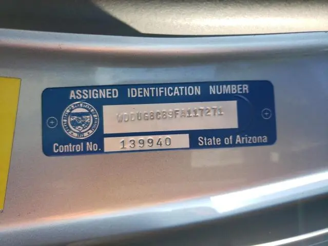 2015 MERCEDES-BENZ S 550  