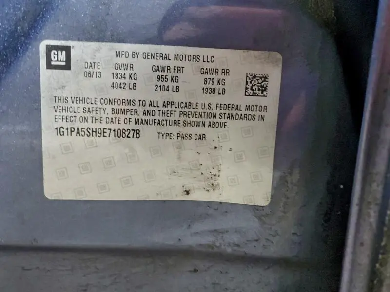 2014 CHEVROLET CRUZE LS  