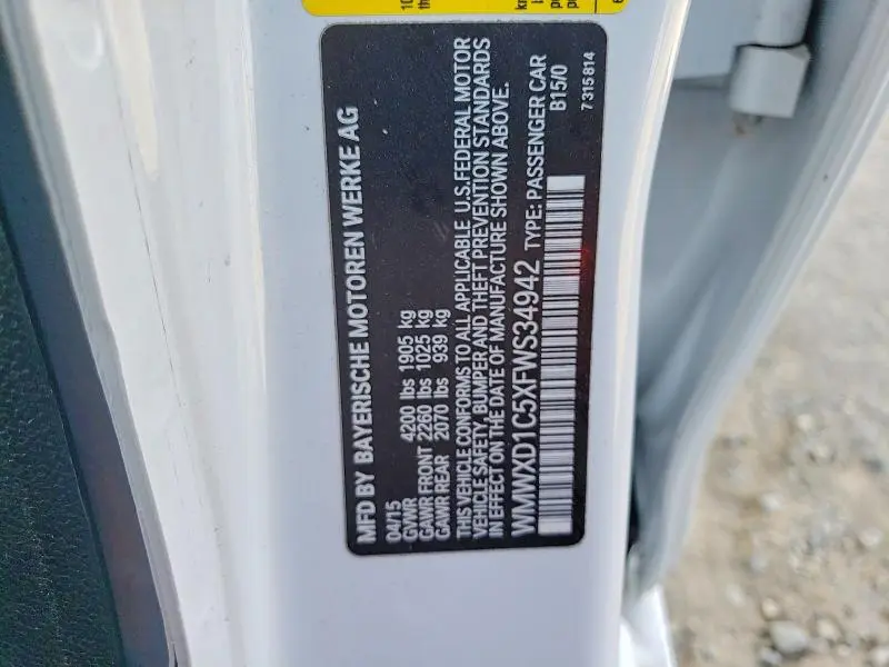 2015 MINI COOPER COUNTRYMAN JCW  