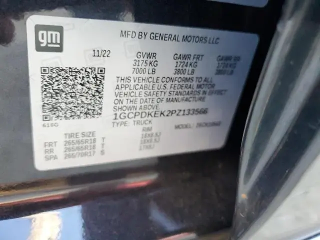 2023 CHEVROLET SILVERADO K1500 LT-L  