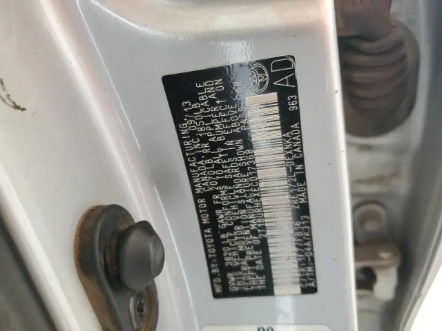 2014 TOYOTA COROLLA L