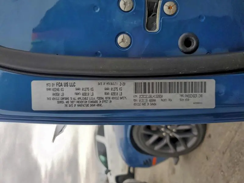 2020 DODGE CHALLENGER GT  